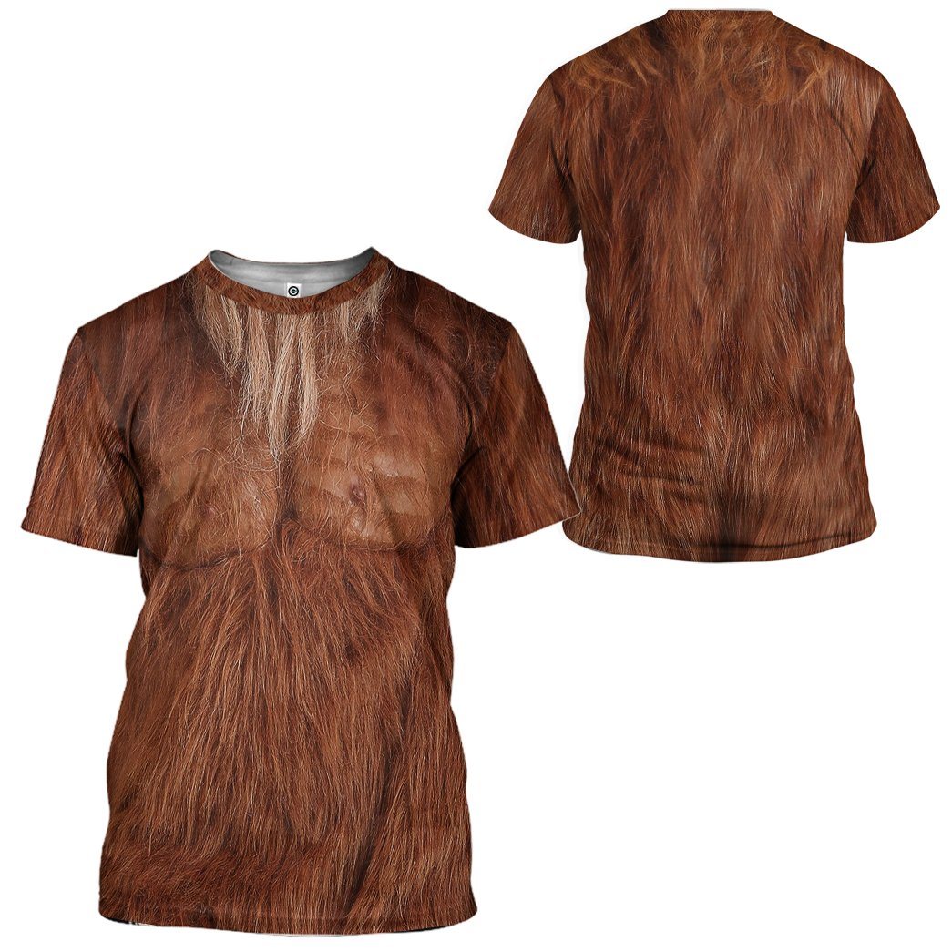 Klothek 3D Bigfoot Costume Tshirt Hoodie Apparel | Price in USA, Best Quality