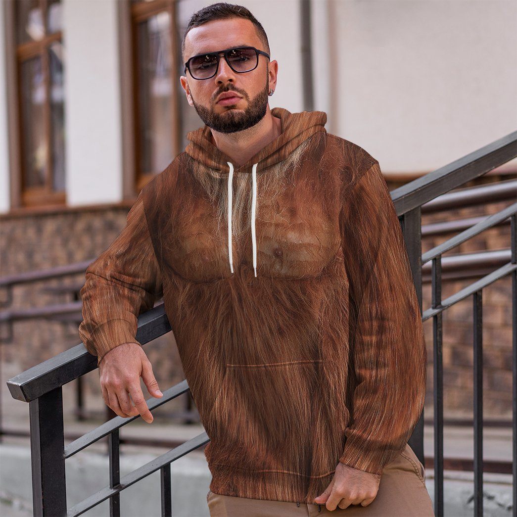 Klothek 3D Bigfoot Costume Tshirt Hoodie Apparel | Price in USA, Best Quality