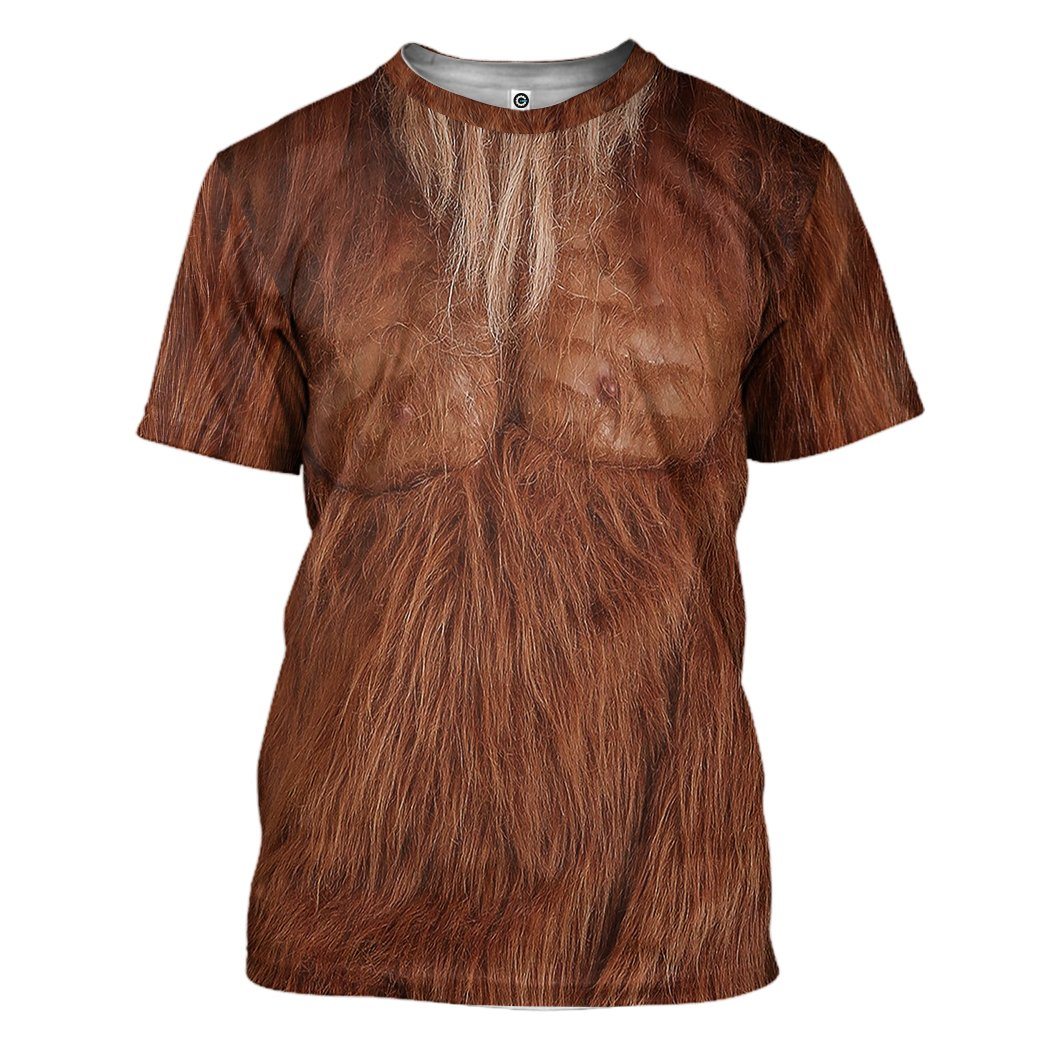 Klothek 3D Bigfoot Costume Tshirt Hoodie Apparel | Price in USA, Best Quality