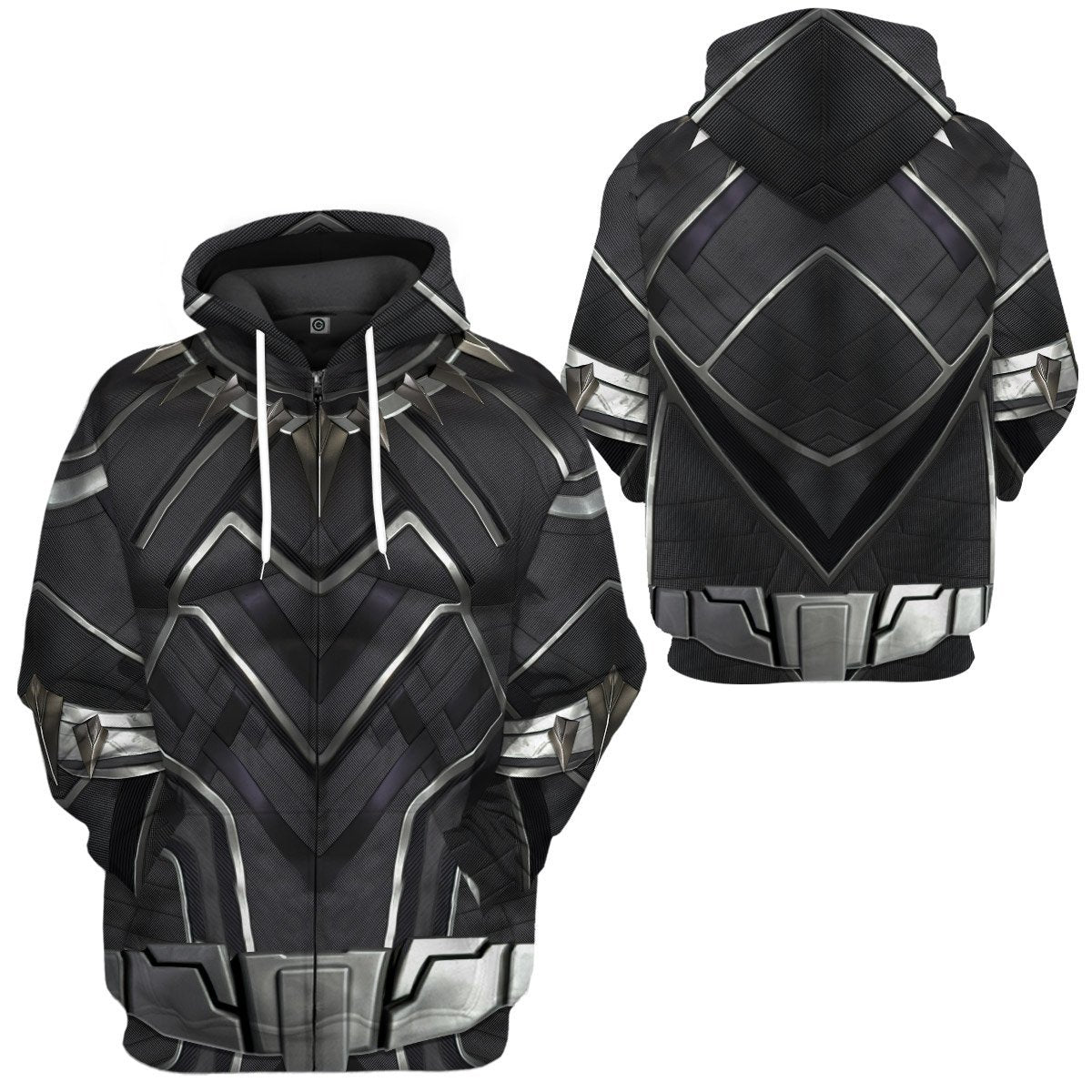 Klothek 3D Black Panther Costume Custom Hoodie Apparel | Price in USA, Best Quality