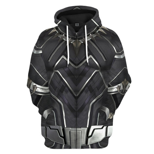 Klothek 3D Black Panther Costume Custom Hoodie Apparel | Price in USA, Best Quality