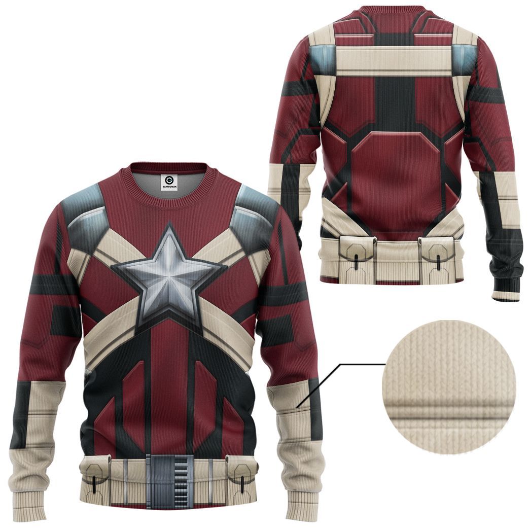 Klothek 3D Black Widow Red Guardian Custom Tshirt Hoodie Apparel | Price in USA, Best Quality