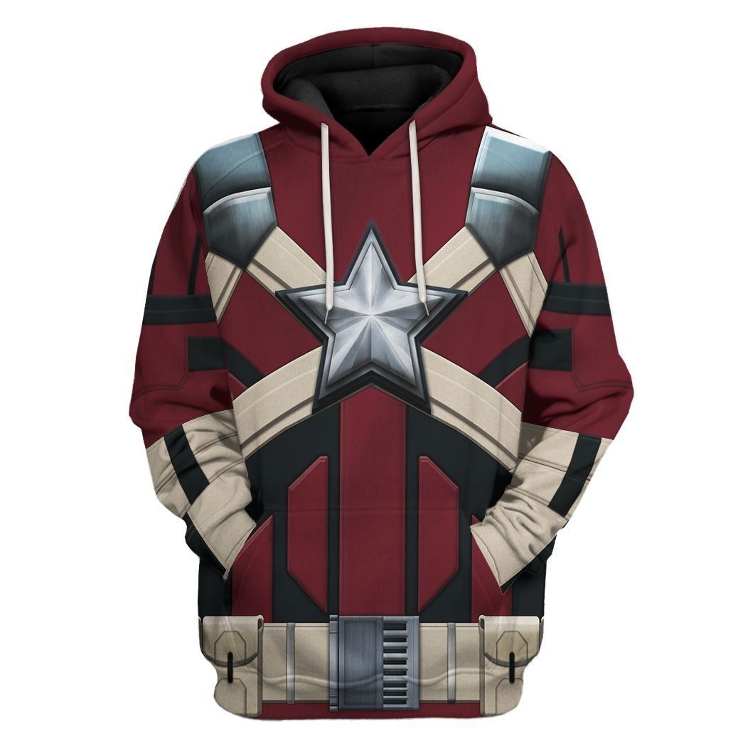 Klothek 3D Black Widow Red Guardian Custom Tshirt Hoodie Apparel | Price in USA, Best Quality