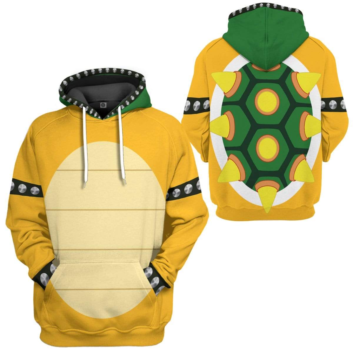 Klothek 3D Bowser Custom Hoodie Apparel | Price in USA, Best Quality