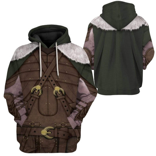 Klothek 3D Cosplay Dungeons And Dragons Drizzt Custom T-Shirts Hood | Price in USA, Best Quality