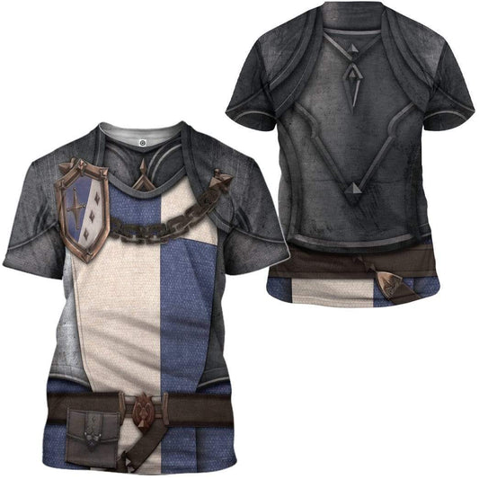 Klothek 3D Cosplay Knight Armor Custom T-Shirts Hoodies Apparel | Price in USA, Best Quality