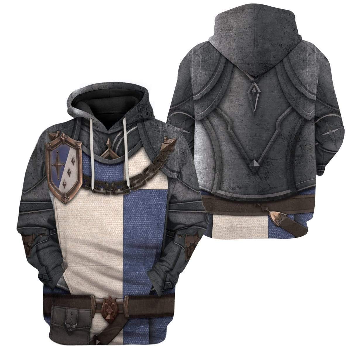 Klothek 3D Cosplay Knight Armor Custom T-Shirts Hoodies Apparel | Price in USA, Best Quality