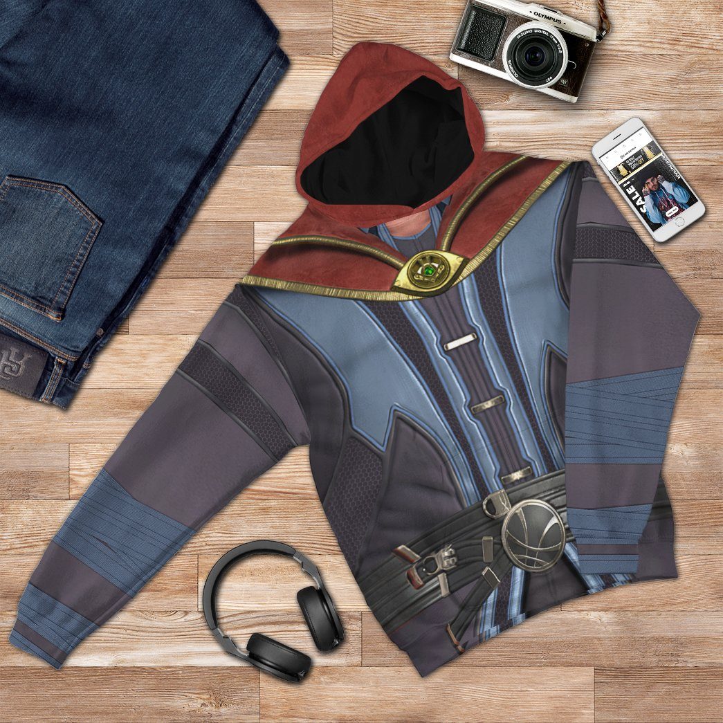 Klothek 3D Dr Strange Custom Hoodie Apparel | Price in USA, Best Quality