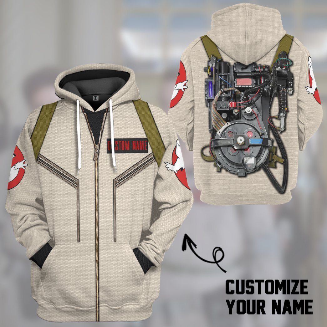 Klothek 3D Ghostbusters Venkman Hero Custom Name Tshirt Hoodie Appa | Price in USA, Best Quality