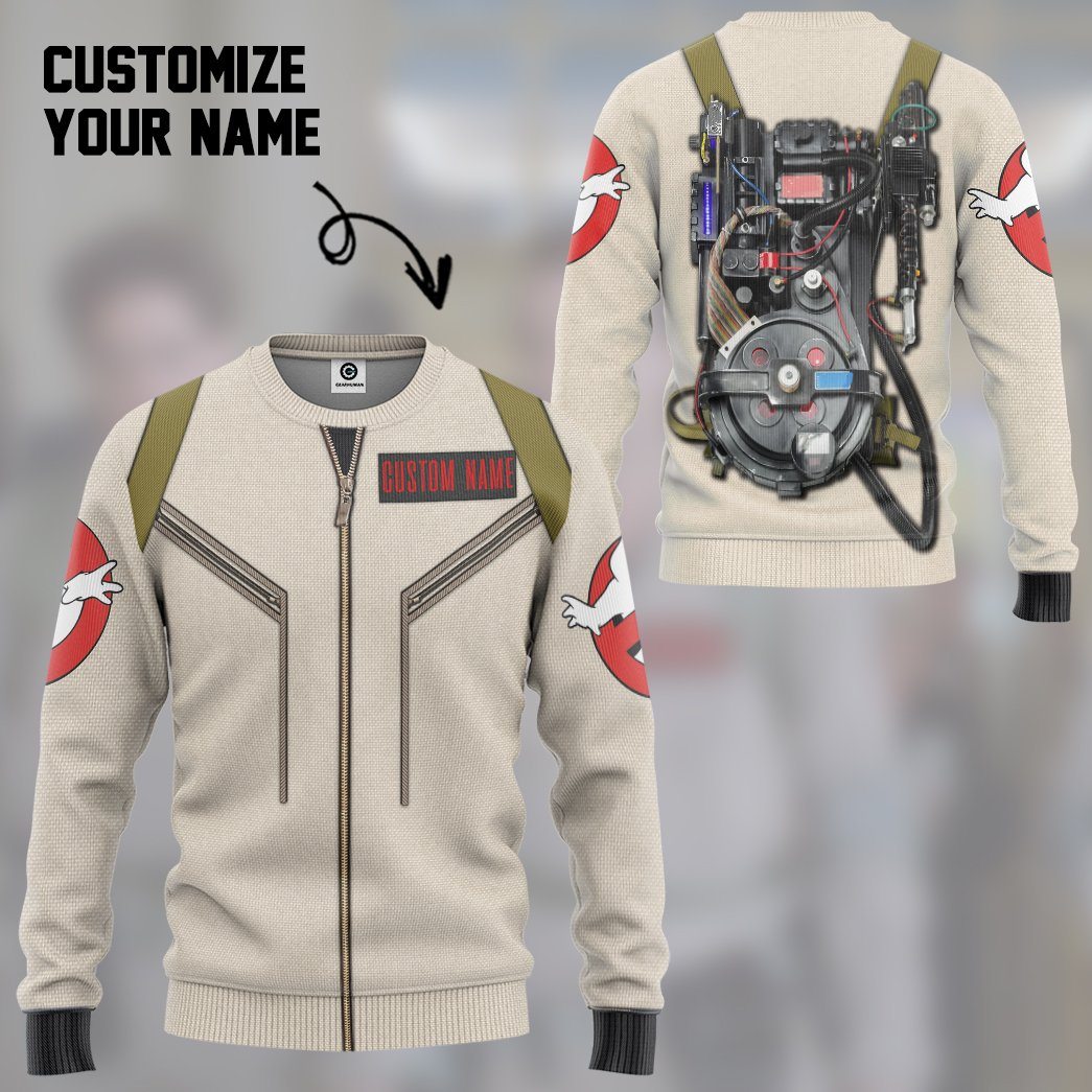 Klothek 3D Ghostbusters Venkman Hero Custom Name Tshirt Hoodie Appa | Price in USA, Best Quality