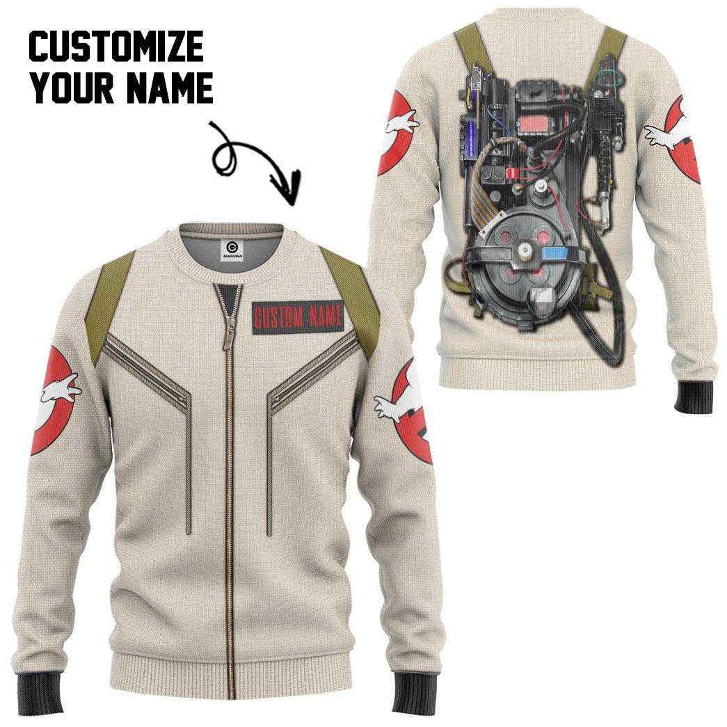 Klothek 3D Ghostbusters Venkman Hero Custom Name Tshirt Hoodie Appa | Price in USA, Best Quality