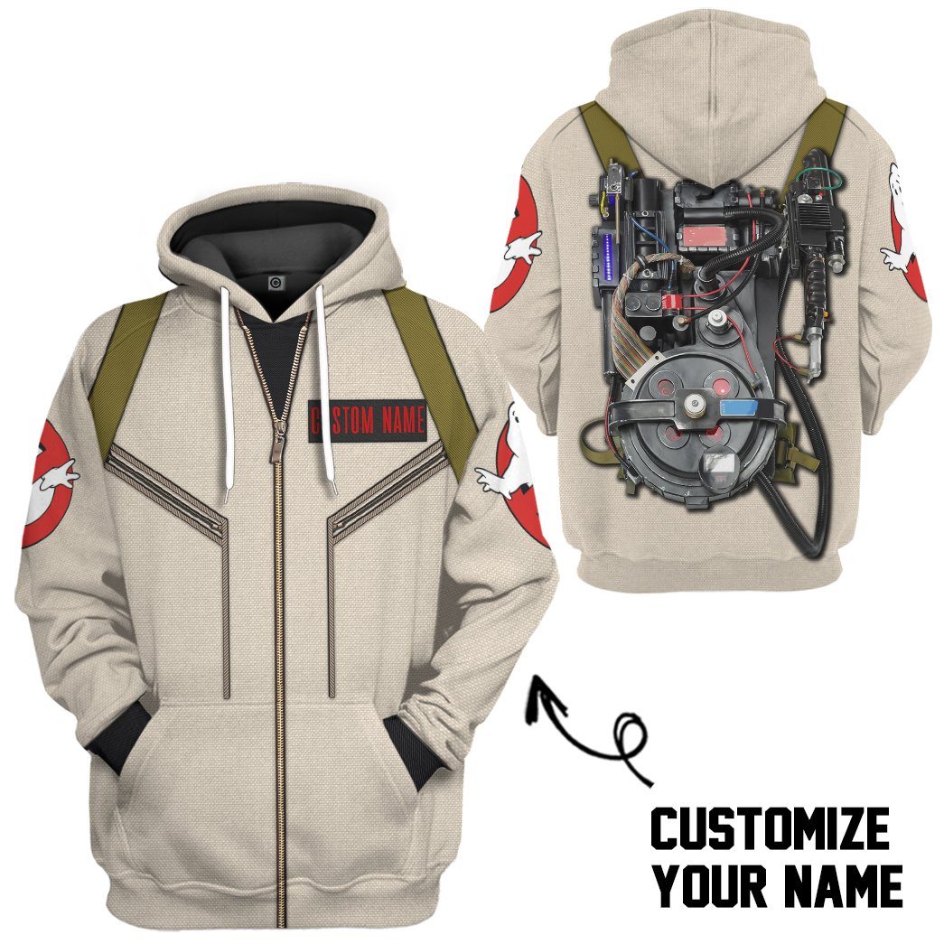 Klothek 3D Ghostbusters Venkman Hero Custom Name Tshirt Hoodie Appa | Price in USA, Best Quality