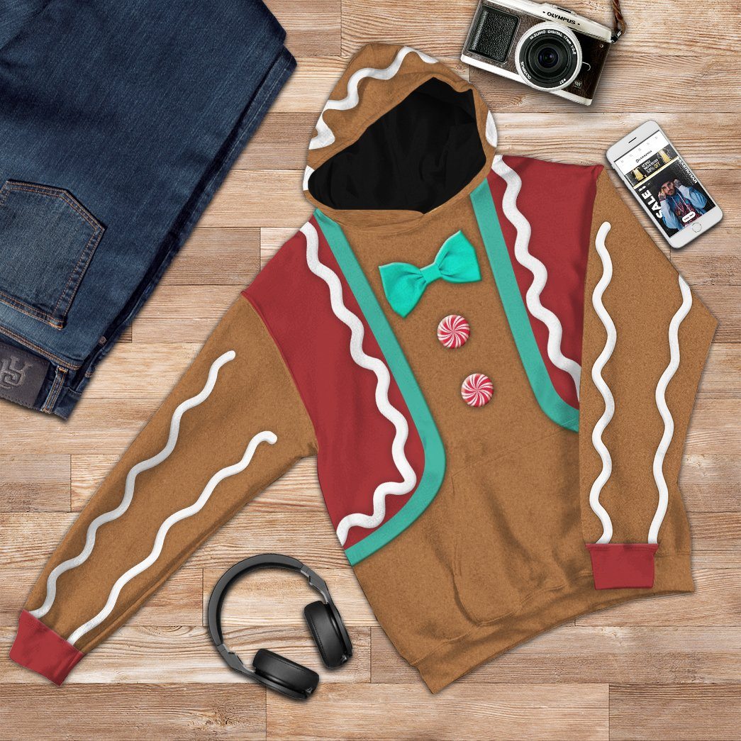 Klothek 3D Gingerbread Man Custom Tshirt | Price in USA, Best Quality