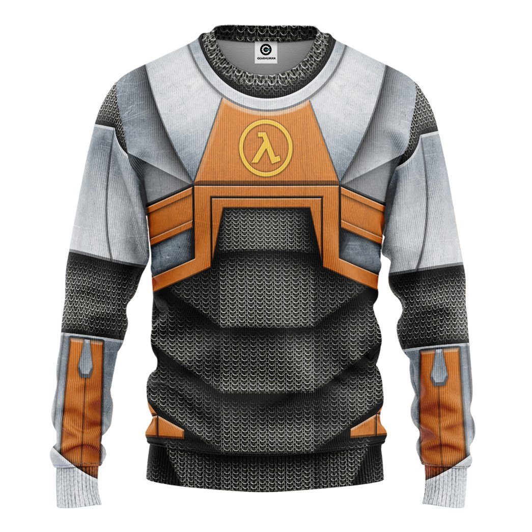 Klothek 3D Half life Dr Gordon Freeman Tshirt Hoodie Apparel | Price in USA, Best Quality