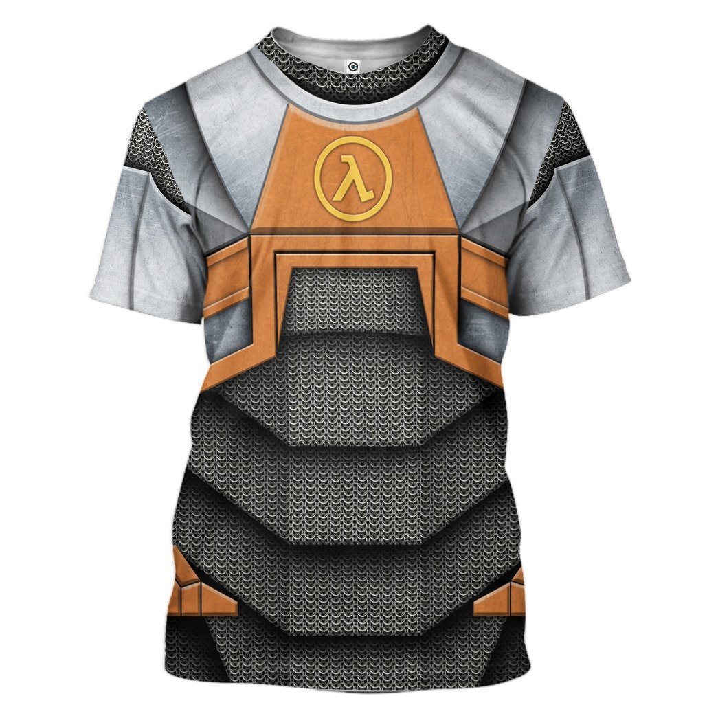 Klothek 3D Half life Dr Gordon Freeman Tshirt Hoodie Apparel | Price in USA, Best Quality