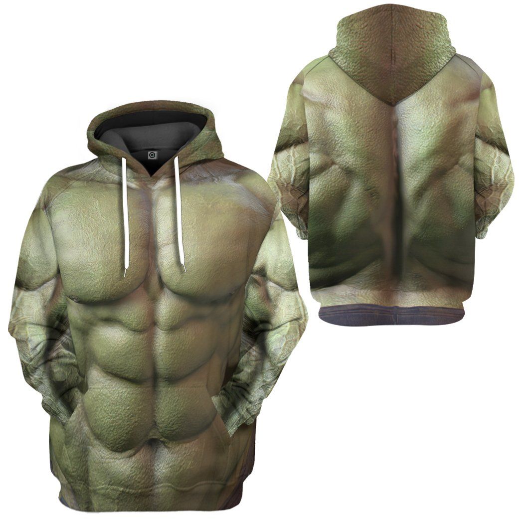 Klothek 3D Incredible Hulk Custom Hoodie Apparel | Price in USA, Best Quality