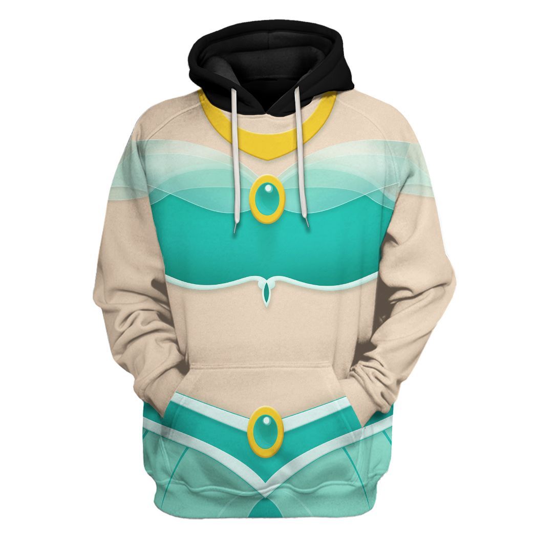 Klothek 3D Jasmine Princess Custom Tshirt Hoodie Appreal | Price in USA, Best Quality