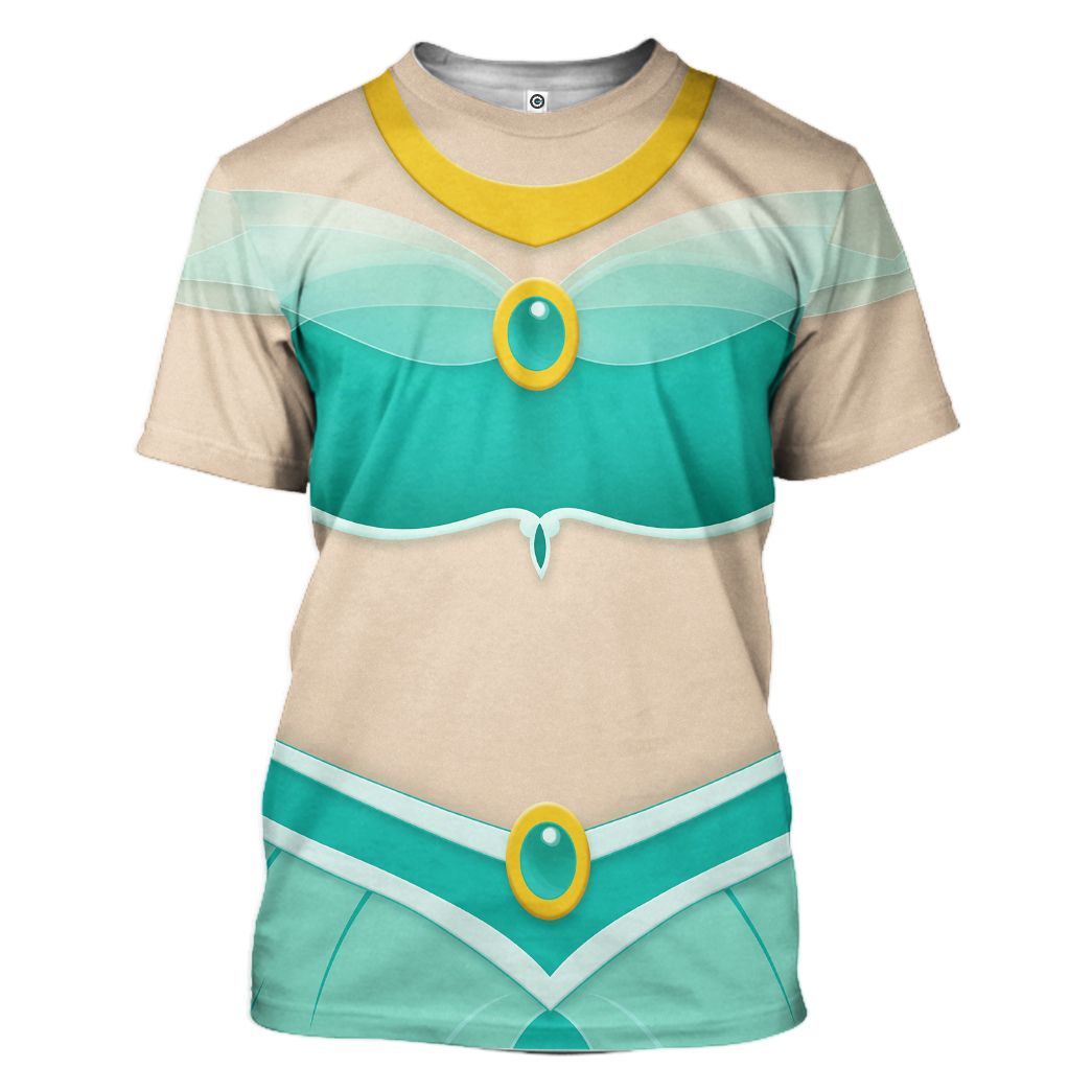 Klothek 3D Jasmine Princess Custom Tshirt Hoodie Appreal | Price in USA, Best Quality