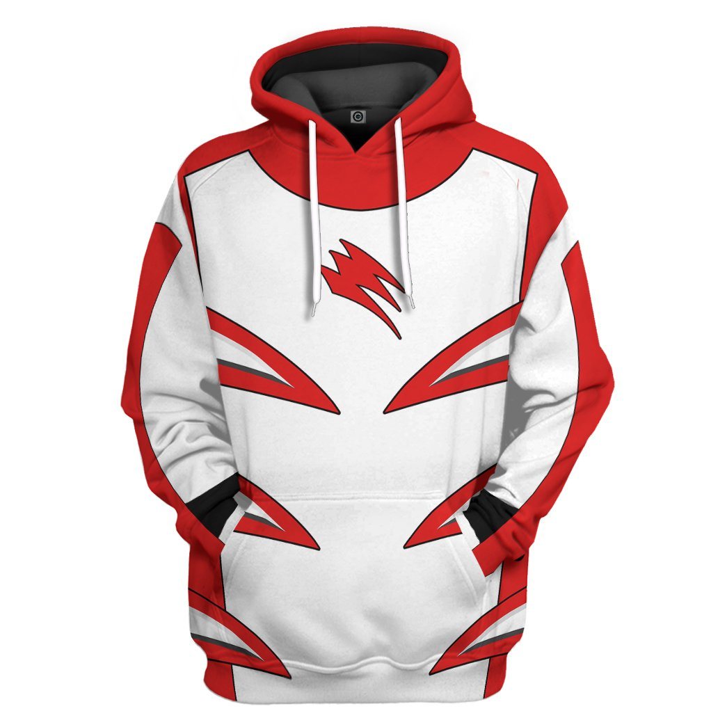 Klothek 3D Jungle Fury Red Master Mode Power Ranger Tshirt Hoodie A | Price in USA, Best Quality