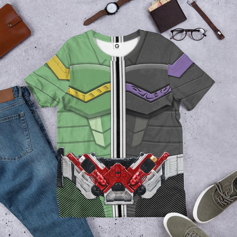 Klothek 3D Kamen Rider W Cyclone Joker Form Tshirt Hoodie Apparel | Price in USA, Best Quality