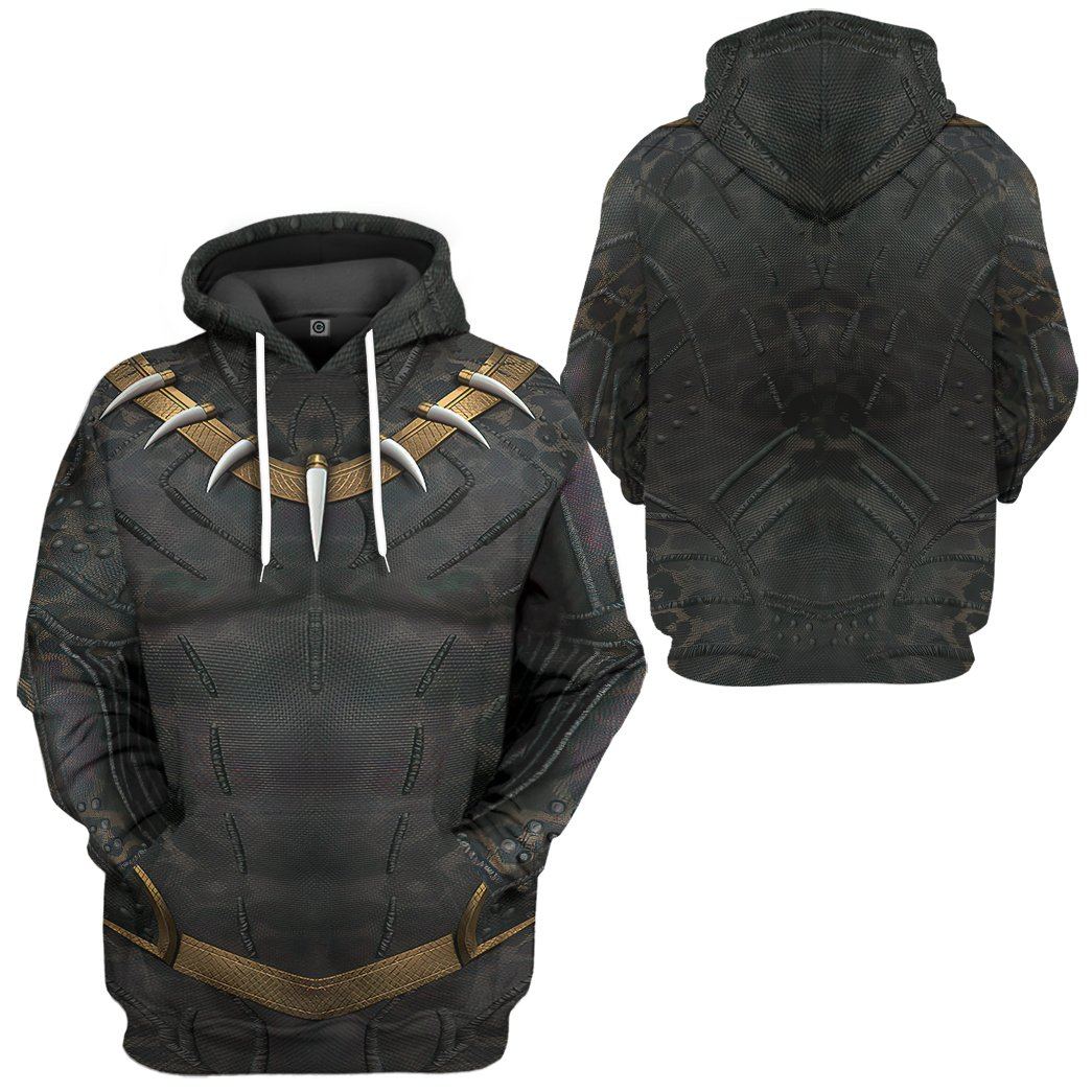 Klothek 3D Killmonger Golden Jaguar Custom Hoodie Apparel | Price in USA, Best Quality