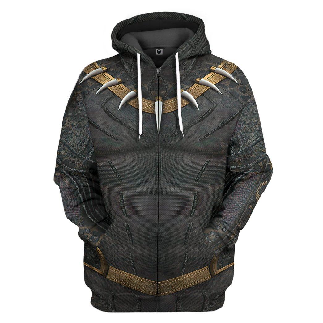 Klothek 3D Killmonger Golden Jaguar Custom Hoodie Apparel | Price in USA, Best Quality