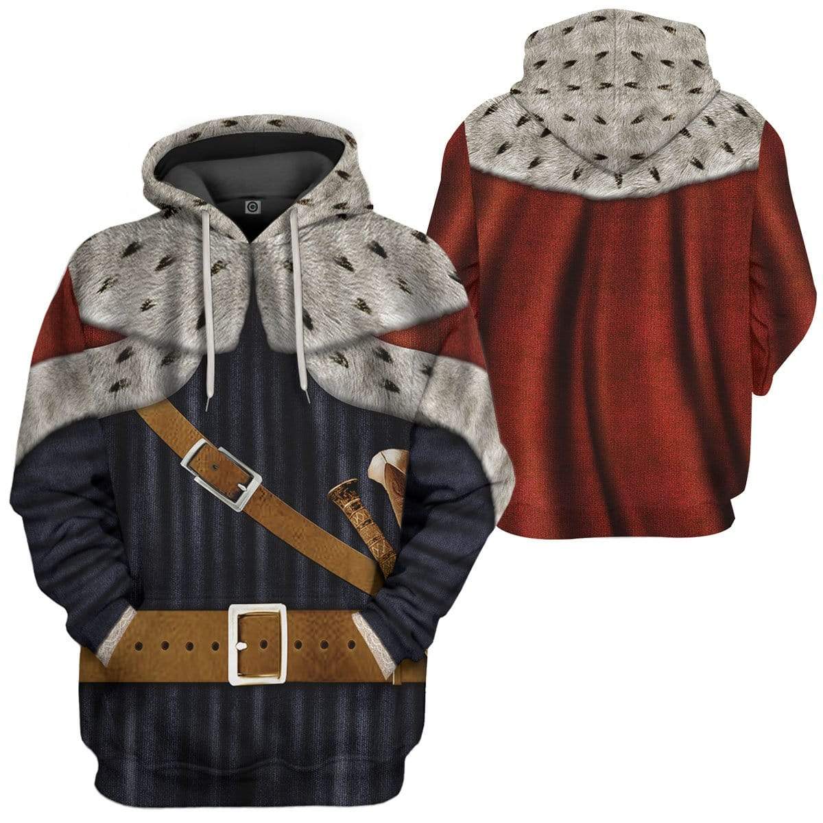 Klothek 3D King Alfred The Great Custom Hoodie Apparel | Price in USA, Best Quality