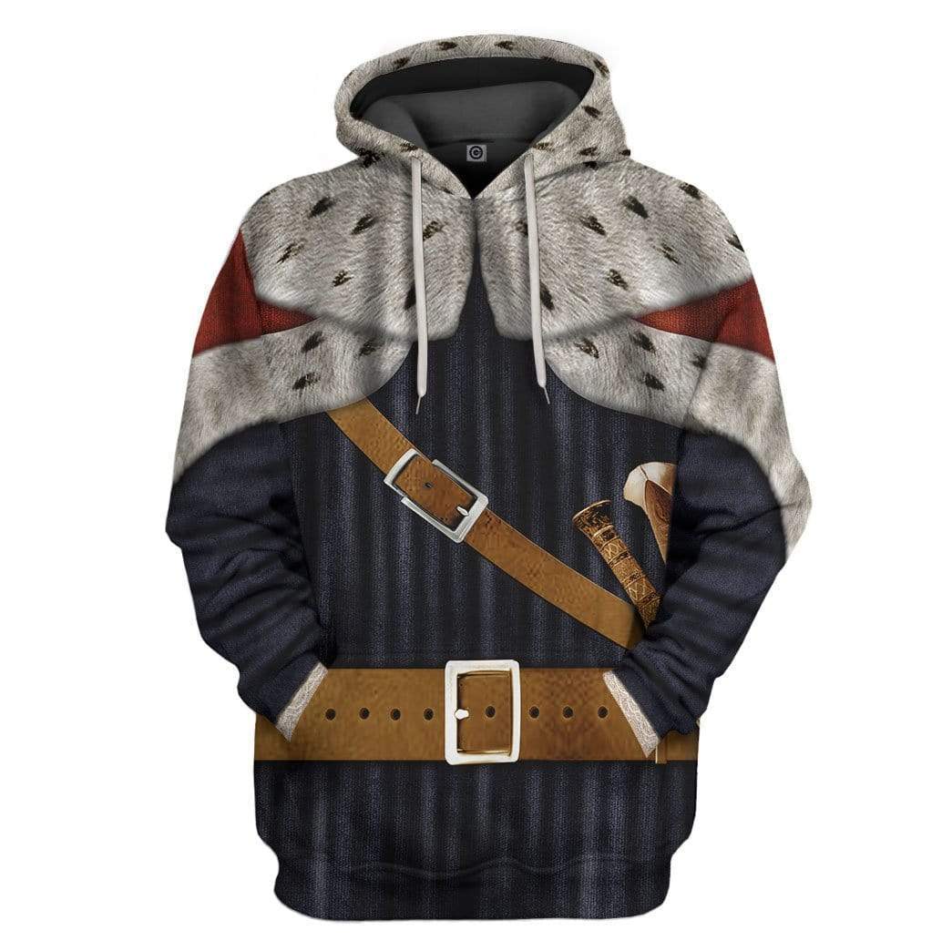 Klothek 3D King Alfred The Great Custom Hoodie Apparel | Price in USA, Best Quality