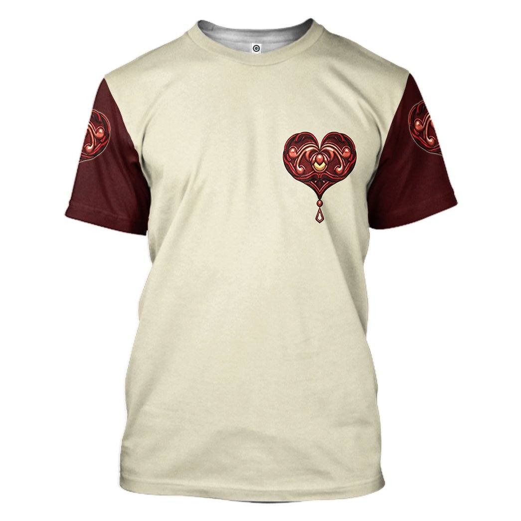 Klothek 3D King Hearts Lion Poker Custom Name Tshirt Hoodie Apparel | Price in USA, Best Quality