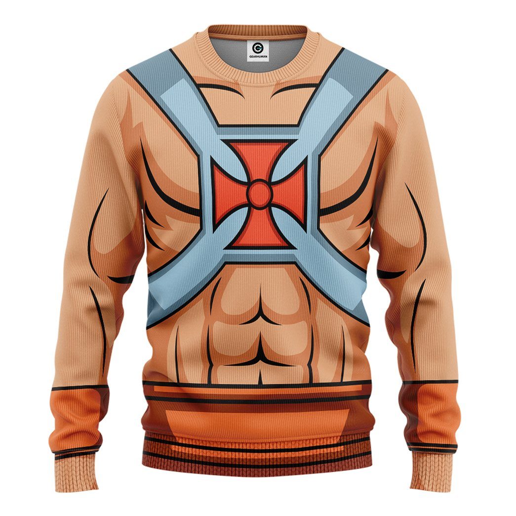 Klothek 3D Master Of The Universe He Man Custom Tshirt Hoodie Appar | Price in USA, Best Quality