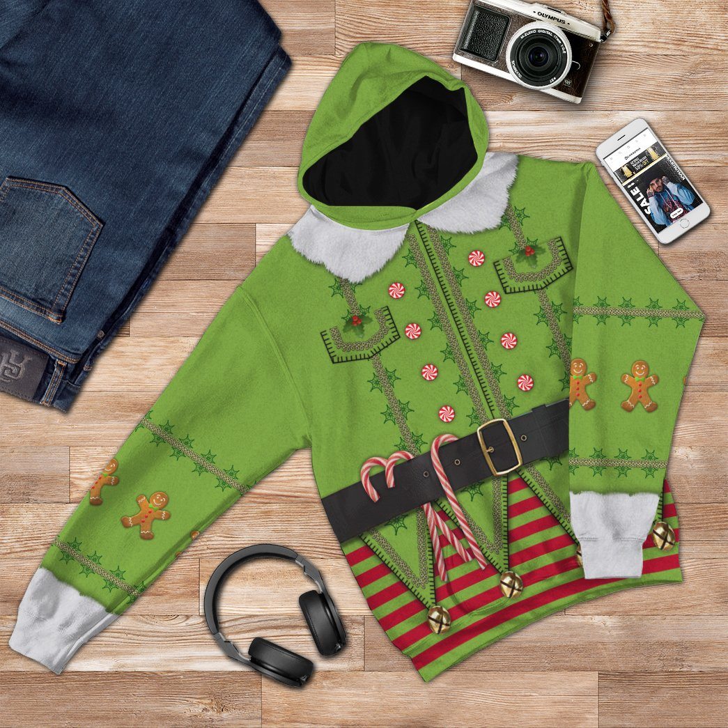 Klothek 3D Mens Ugly Christmas Elf Custom Tshirt Hoodie Apparel | Price in USA, Best Quality