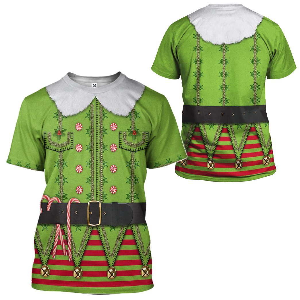 Klothek 3D Mens Ugly Christmas Elf Custom Tshirt Hoodie Apparel | Price in USA, Best Quality