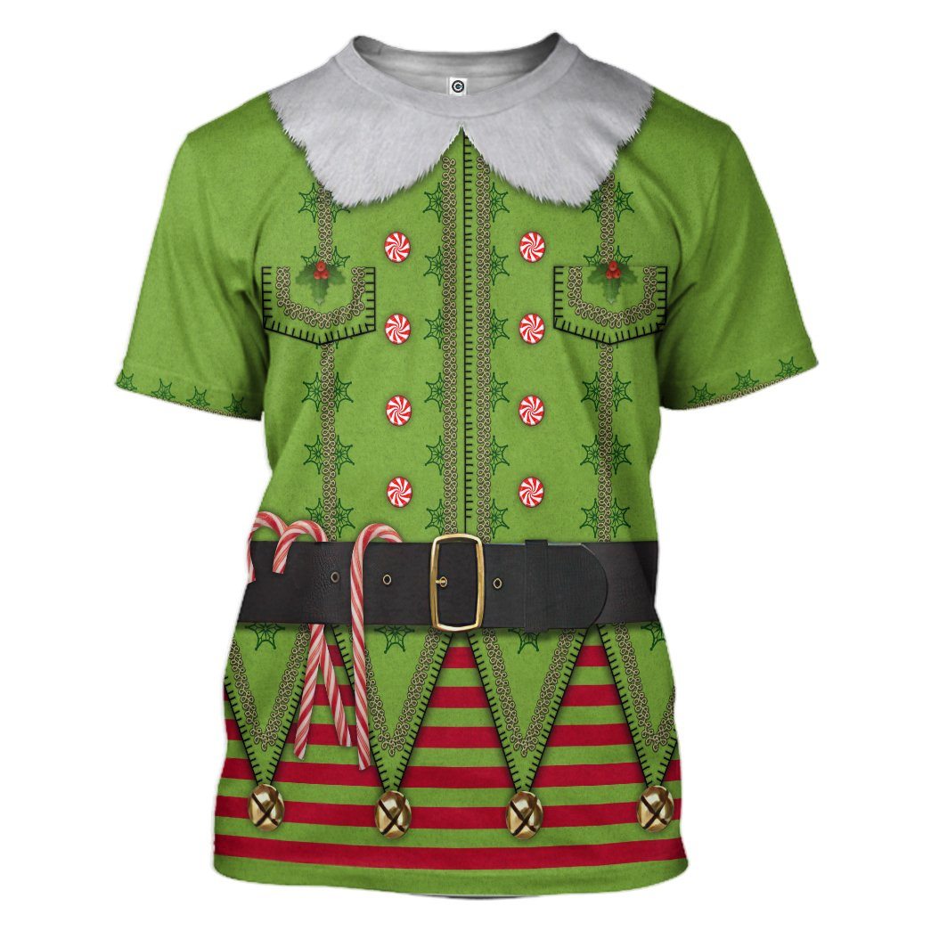 Klothek 3D Mens Ugly Christmas Elf Custom Tshirt Hoodie Apparel | Price in USA, Best Quality