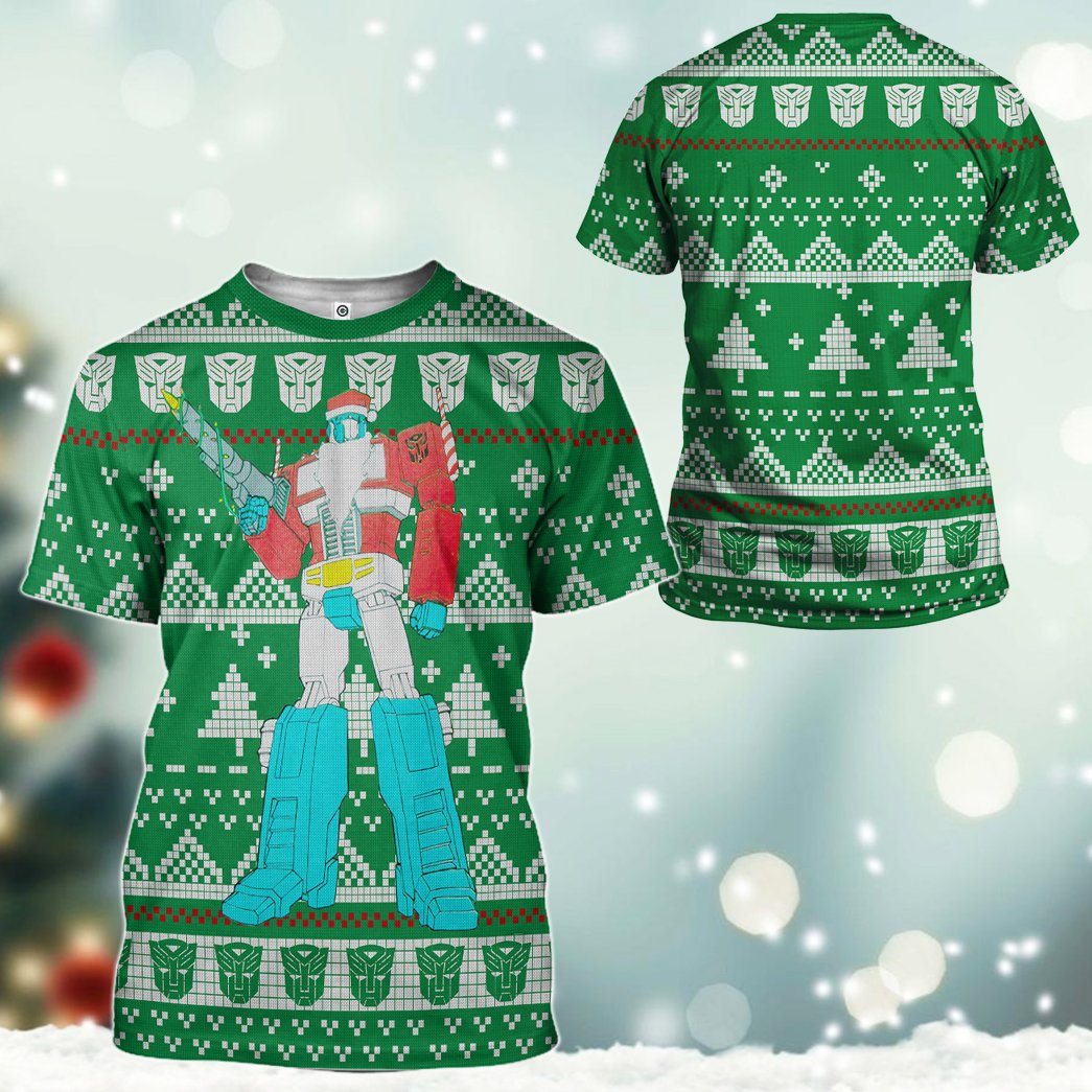 Klothek 3D Optimus Prime Ugly Christmas Sweater Custom Tshirt Hoodi | Price in USA, Best Quality