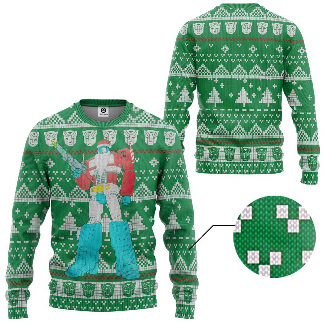 Klothek 3D Optimus Prime Ugly Christmas Sweater Custom Tshirt Hoodi | Price in USA, Best Quality