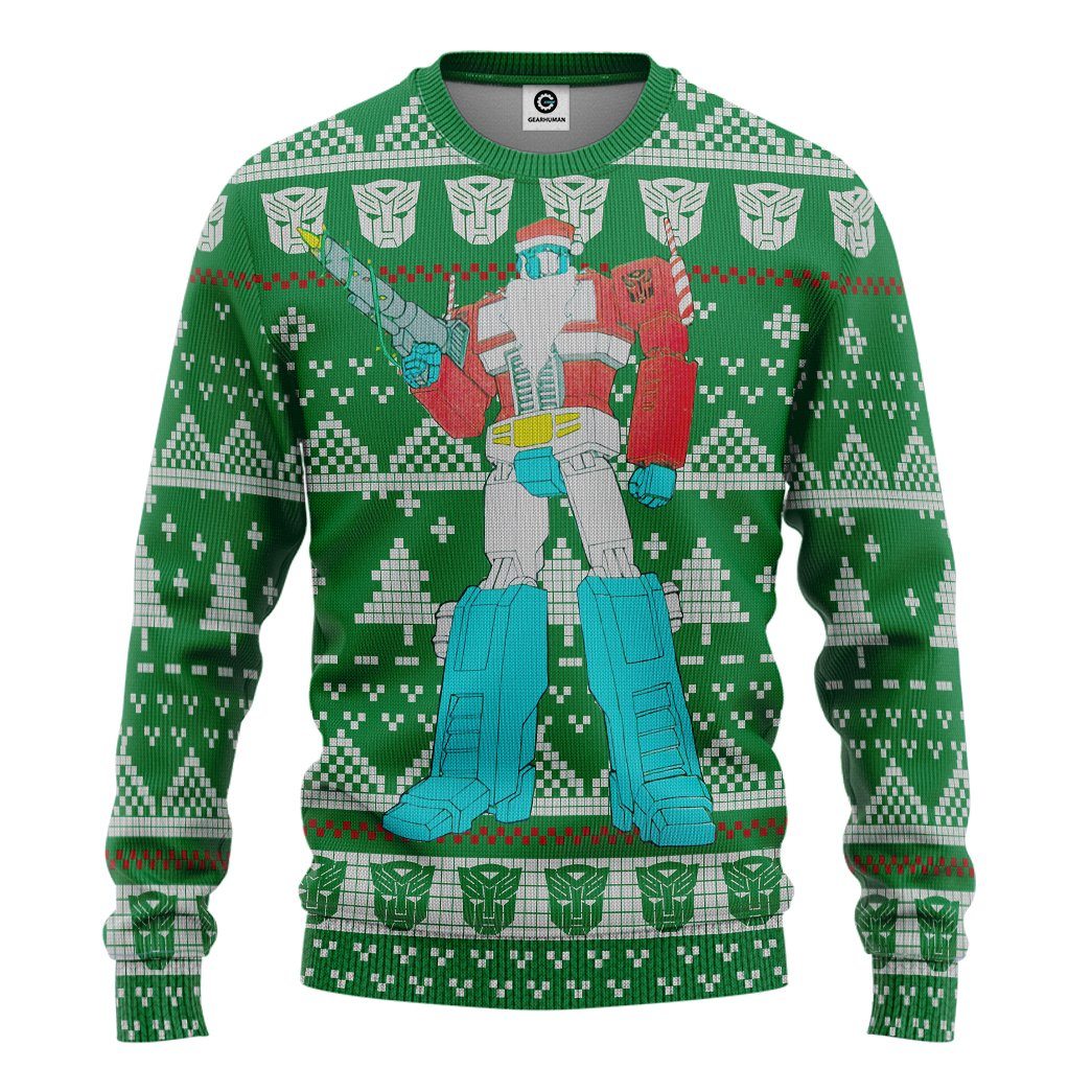 Klothek 3D Optimus Prime Ugly Christmas Sweater Custom Tshirt Hoodi | Price in USA, Best Quality