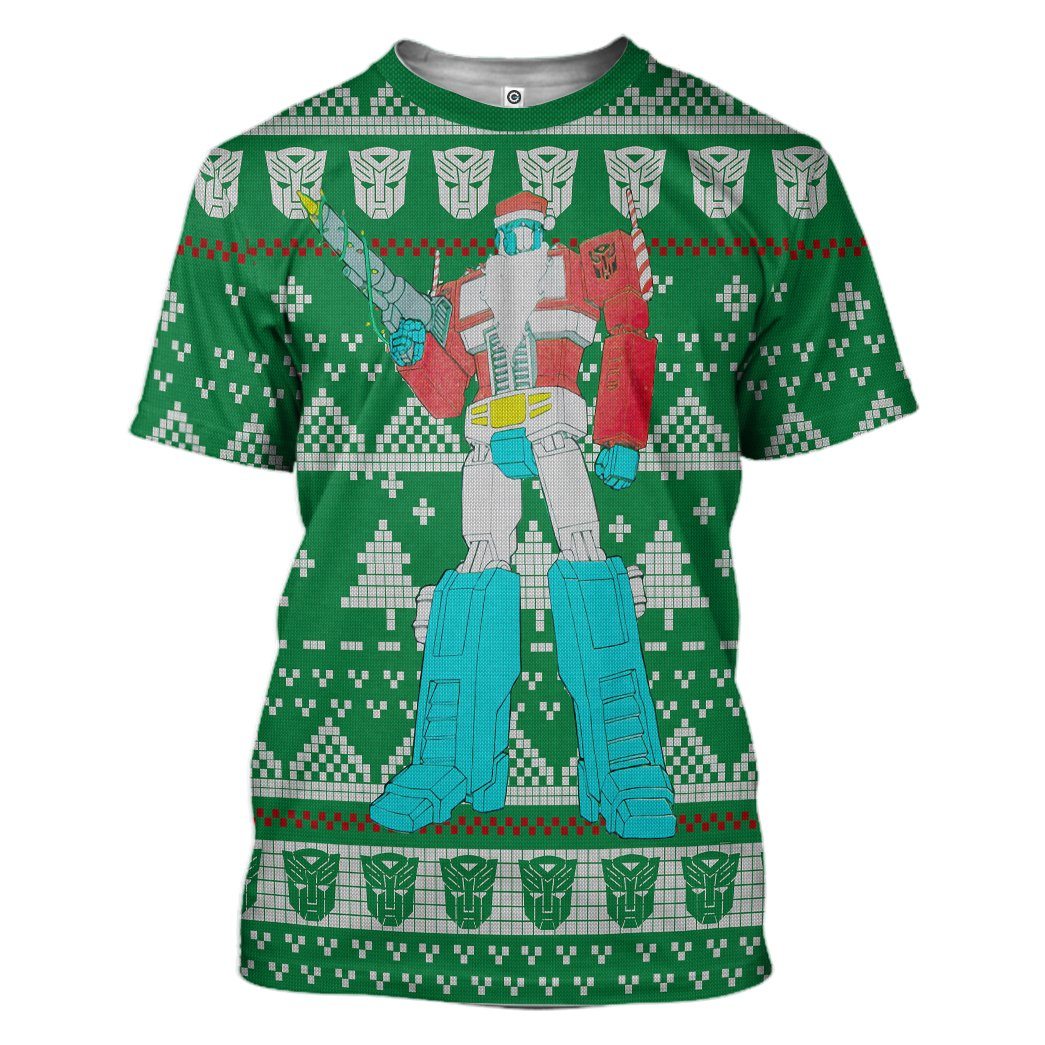 Klothek 3D Optimus Prime Ugly Christmas Sweater Custom Tshirt Hoodi | Price in USA, Best Quality