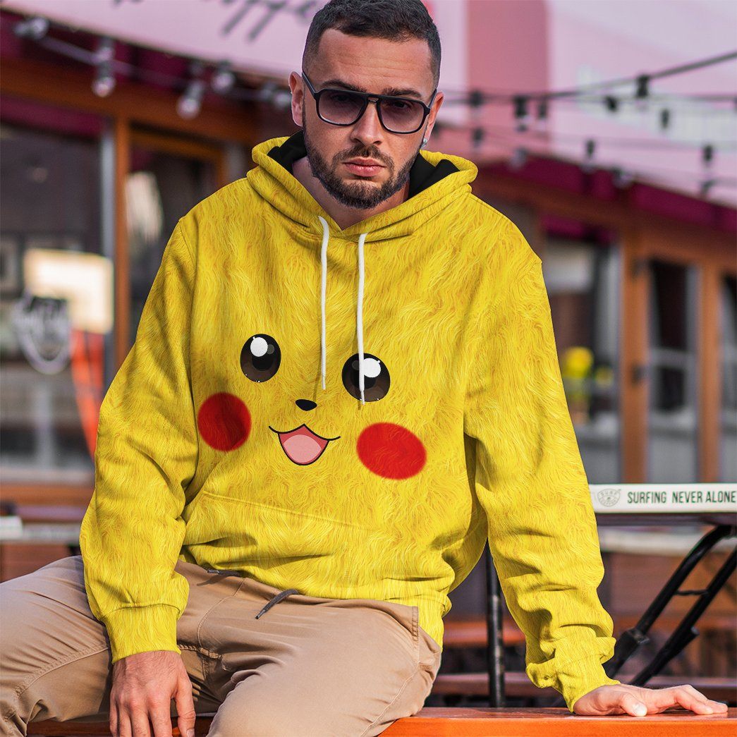 Klothek 3D Pokemon Pikachu Tshirt Hoodie Apparel | Price in USA, Best Quality