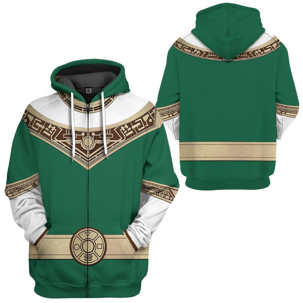 Klothek 3D Power Rangers Zeo Green Custom Tshirt Hoodie Apparel | Price in USA, Best Quality