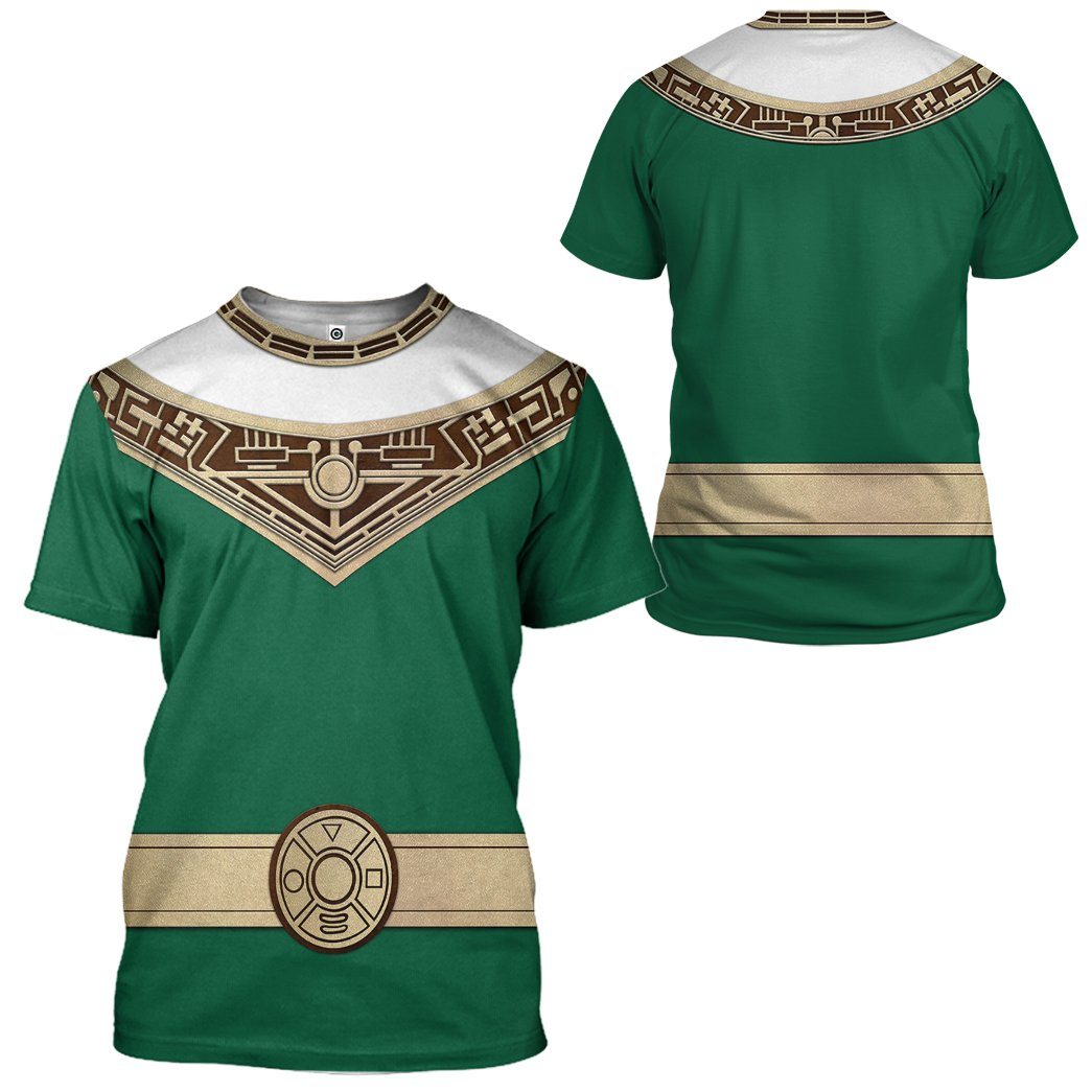 Klothek 3D Power Rangers Zeo Green Custom Tshirt Hoodie Apparel | Price in USA, Best Quality