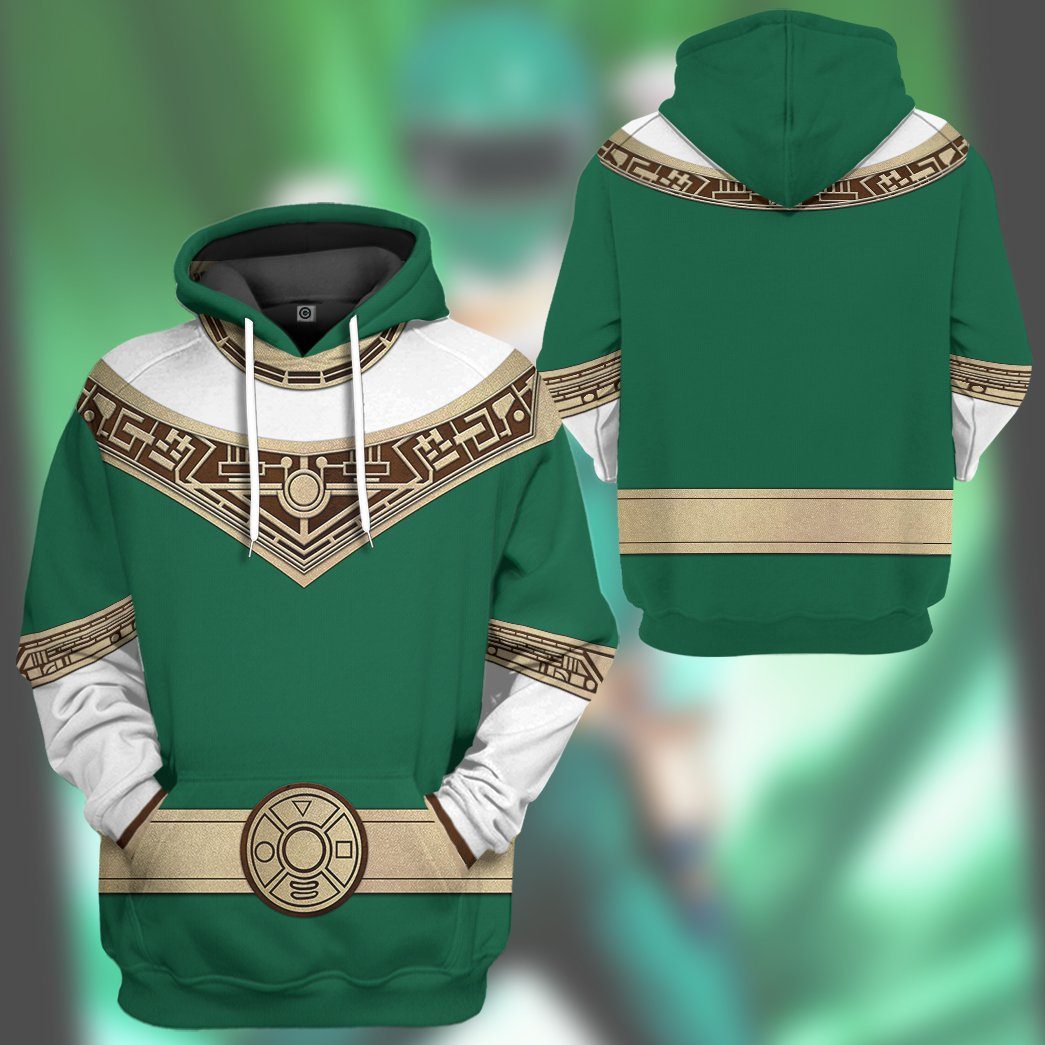 Klothek 3D Power Rangers Zeo Green Custom Tshirt Hoodie Apparel | Price in USA, Best Quality