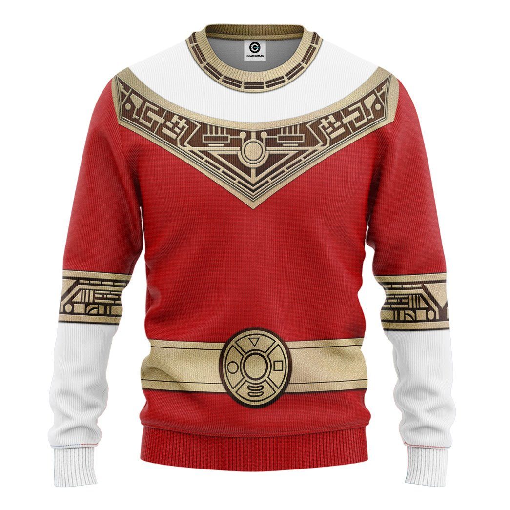 Klothek 3D Power Rangers Zeo Red Custom Tshirt Hoodie Apparel | Price in USA, Best Quality