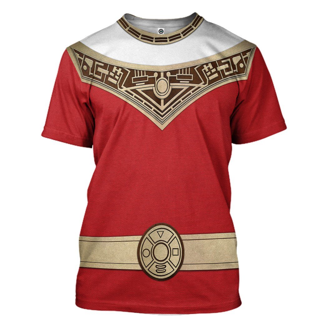 Klothek 3D Power Rangers Zeo Red Custom Tshirt Hoodie Apparel | Price in USA, Best Quality