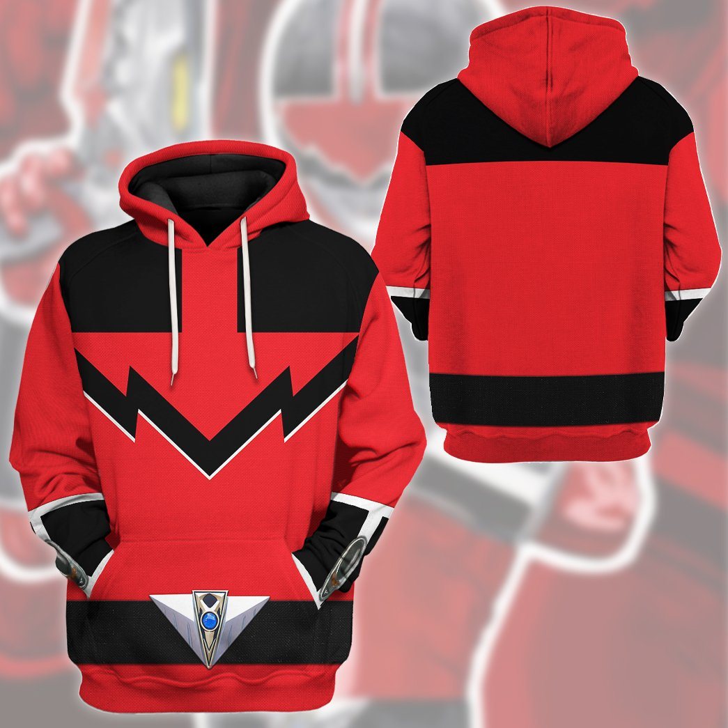 Klothek 3D Quantum Power Rangers Time Force Tshirt Hoodie Apparel | Price in USA, Best Quality