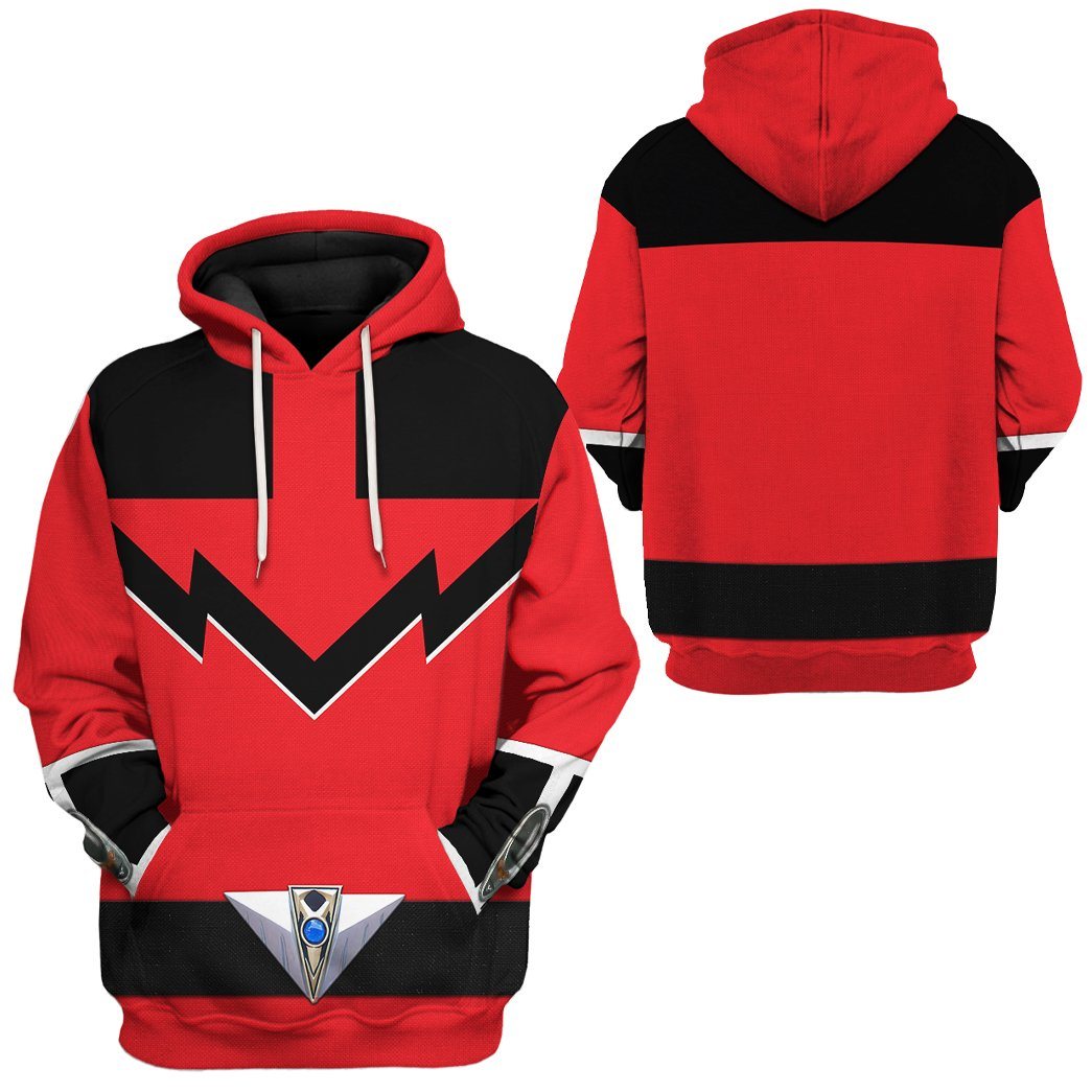 Klothek 3D Quantum Power Rangers Time Force Tshirt Hoodie Apparel | Price in USA, Best Quality