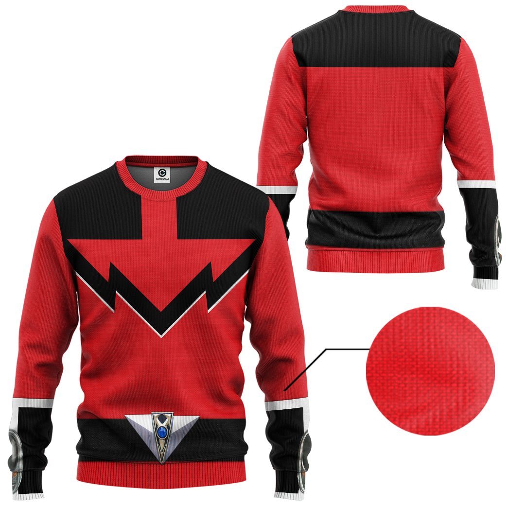 Klothek 3D Quantum Power Rangers Time Force Tshirt Hoodie Apparel | Price in USA, Best Quality