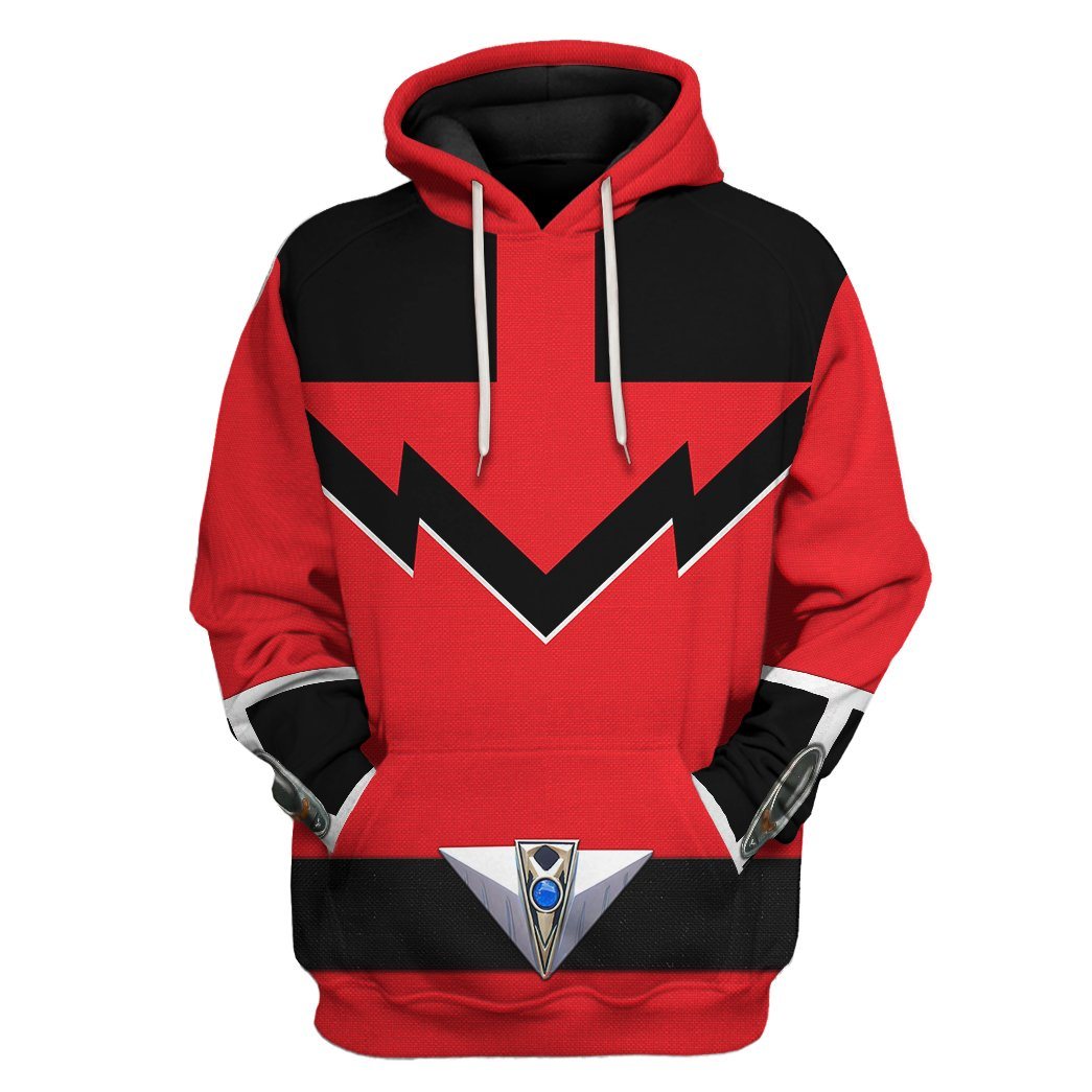 Klothek 3D Quantum Power Rangers Time Force Tshirt Hoodie Apparel | Price in USA, Best Quality