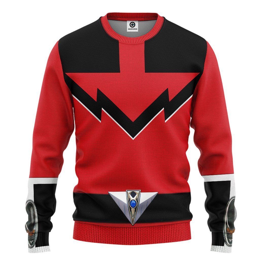 Klothek 3D Quantum Power Rangers Time Force Tshirt Hoodie Apparel | Price in USA, Best Quality