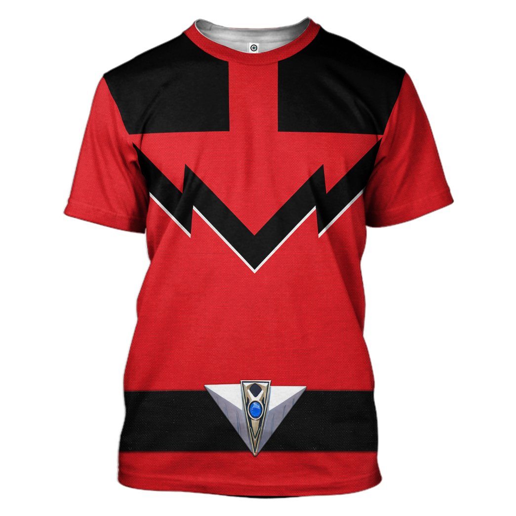 Klothek 3D Quantum Power Rangers Time Force Tshirt Hoodie Apparel | Price in USA, Best Quality