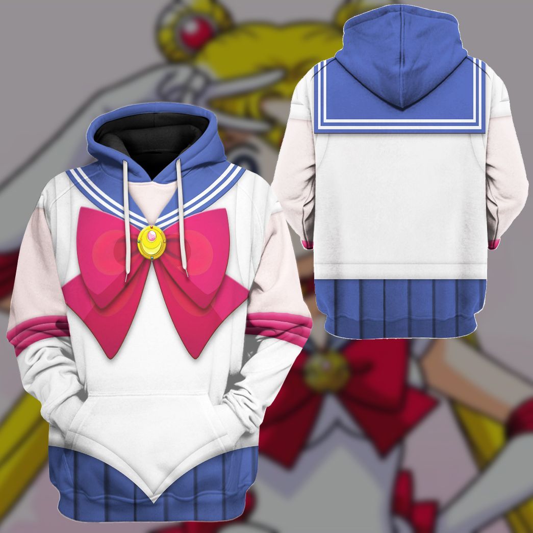 Klothek 3D Sailor Moon Custom Tshirt Hoodie Apparel | Price in USA, Best Quality